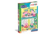Puzzle - Clementoni Puzzle Peppa Pig 2x20 pieces Boden - 24831