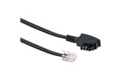 Netzwerk - Kabel - Schwaiger phone cable - 10 m - black - Schwarz - TAL6532533