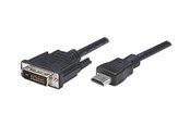 Display Kabel - TECHLY adapter cable - HDMI / DVI - 3 m - ICOC-HDMI-D-030