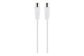 Netzwerk - Kabel - Schwaiger KDSK15 042 - antenna cable - 1.5 m - white - Weiß - 1m - KDSK15042