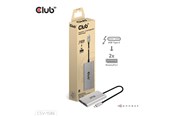 Display Kabel - Club 3D - video adapter - 24 pin USB-C to DisplayPort - 23.5 cm - CSV-1586