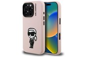 Handys - Cover & Cases - Karl Lagerfeld Silicone Karl Sketch MagSafe Case for iPhone 16 Pro - Pink - 3666339462963