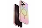 Handys - Cover & Cases - UNIQ Iridescia Magclick Charging Case for iPhone 16 Pro Max - Pink - 8886463691762