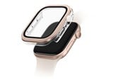 Smartwatch - Accessories - UNIQ Voute Tempered Glass Case for Apple Watch 10 46mm - Rose Gold - 8886463691946