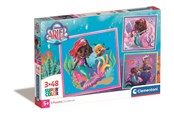 Puzzle - Clementoni Puzzle Square - Disney Ariel 3x48 pieces Boden - 25324