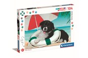 Puzzle - Clementoni Puzzle Puppy on the Beach 104 pieces (Super) Boden - 25741