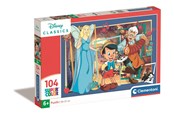 Puzzle - Clementoni Puzzle Pinocchio 104 pieces Boden - 25756