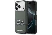 Handys - Cover & Cases - Karl Lagerfeld IML Karl & Choupette Peekaboo Logo MagSafe Case for iPhone 17 Pro - Black - 3666339607173