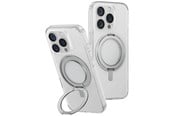 Handys - Cover & Cases - UNIQ Swivix 360 Rotating Kickstand Case for iPhone 16 Pro - Transparent - 8886463692004