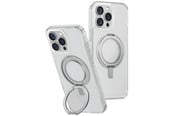 Handys - Cover & Cases - UNIQ Swivix 360 Rotating Kickstand Case for iPhone 16 Pro Max - Transparent - 8886463692035