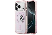 Handys - Cover & Cases - Karl Lagerfeld IML Peekaboo MagSafe Case for iPhone 17 Pro - Pink - 3666339606855