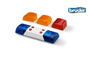 Spielzeugauto - Bruder Tilbehør: Lys- og lydmodul (til biler og lastbiler - BR2802