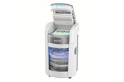 Makulatoren / Aktenvernichter - Leitz IQ OptiMax Autofeed Small Office 200 Partikelschnitt Aktenvernichter P-4 - 80400000