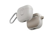 Handys - Cover & Cases - UNIQ Clyde Lock Case for AirPods 4 - Beige - 8886463693223
