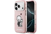 Handys - Cover & Cases - Karl Lagerfeld Karl & Choupette Back MagSafe Case for iPhone 17 Pro Max - Pink - 3666339607661