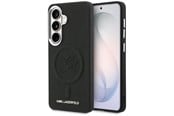 Handys - Cover & Cases - Karl Lagerfeld Embossed Ring Initials MagSafe Case for Samsung Galaxy S26 - Black - 3666339612436