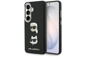 Handys - Cover & Cases - Karl Lagerfeld Saffiano Double Heads Metal Case for Samsung Galaxy S26+ - Black - 3666339612320
