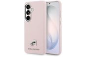 Handys - Cover & Cases - Karl Lagerfeld Saffiano KC Metal Logo MagSafe Case for Samsung Galaxy S26+ - Pink - 3666339612177