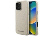 Handys - Cover & Cases - Karl Lagerfeld FW Stamped Karl MagSafe Case for iPhone 16 Pro Max - Beige - 3666339458836