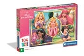 Puzzle - Clementoni Puzzle Disney Princess 2 104 pieces Boden - 25057