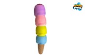 Kleine Mitbringsel für Kinder - Trend Toys Jumbo Squeeze Eiswaffel mit 4 Kugeln 30cm CDU - 201104