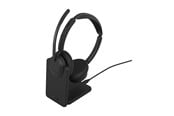 Kopfhörer/Headsets - Jabra Evolve3 45 UC - USB-C with Dongle - Stereo (Charging Stand) - 34599-989-889