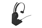 Kopfhörer/Headsets - Jabra Evolve3 65 MS - USB-A with Dongle - Mono (Incl. Charging Stand) - 36599-899-989
