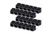Netzwerkzubehör - StarTech.com Startech keystone jack - 180° 110 punch down - TAA Compliant - C6KEY110180BK24PK