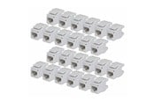 Netzwerkzubehör - StarTech.com Startech keystone jack - 180° 110 punch down - TAA Compliant - C6KEY110180WH24PK