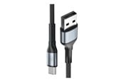 USB Kabel - 3mk Hyper Cable N-SERIES - USB-C cable - 4 pin USB Type A (QC 3.0) to USB-C - 1 m - 5903108680318