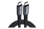 FireWire / ThunderBolt Kabel - 3mk Hyper Cable N-SERIES - Thunderbolt cable - USB-C to USB-C - 1 m - 5903108682008