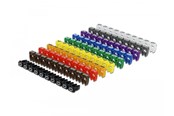 Netzwerkzubehör - DeLOCK Cable Marker Clips 0-9 Assorted Colours (100-Pack) - 18304