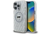 Handys - Cover & Cases - Karl Lagerfeld IML Karl Head Logo MagSafe Case for iPhone 16 Pro Max - Gray - 3666339460273