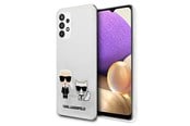 Handys - Cover & Cases - Karl Lagerfeld KLHCA32CKTR A326 A32 5G hardcase Transparent Karl & Choupette - 3700740499016