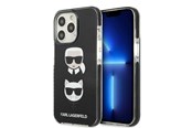 Handys - Cover & Cases - Karl Lagerfeld Karl&Choupette Head Case for iPhone 13 Pro / iPhone 13 - Black - 3666339048662