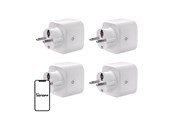 Smart-Home - Sonoff SONOFF S61s Matter Außensteckdose über Wi-Fi, 4er-Pack - S61STPF 4pac