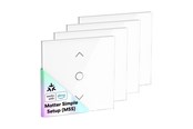 Smart-Home - Meross MEROSS MRS100MA(EU) Smarter Wi-Fi (Matter) Rollladenschalter (4er-Pack) - MRS100MAQUA-EU