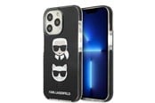 Handys - Cover & Cases - Karl Lagerfeld Karl&Choupette Head Case for iPhone 13 Pro Max - Black - 3666339048679