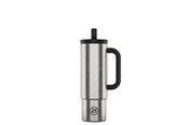 Thermosflasche - 24Bottles - Straw Cup - Brushed Steel - 800 ml - 24B084