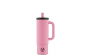 Thermosflasche - 24Bottles - Straw Cup - Flamingo - 800 ml - 24B089