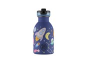 Küchenzubehör - 24Bottles Urban Bottle - Space Friends - Blue - 250 ml - 24B018