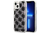 Handys - Cover & Cases - Karl Lagerfeld KLHCP14MLMNMK iPhone 14 Plus 6.7 "hardcase black / black Liquid Glitter Monogram - 3666339076245
