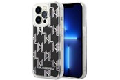 Handys - Cover & Cases - Karl Lagerfeld KLHCP14XLMNMK iPhone 14 Pro Max 6.7 "hardcase black / black Liquid Glitter Monogram - 3666339076269