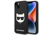 Handys - Cover & Cases - Karl Lagerfeld KLHMP14MSLCHBK iPhone 14 Plus 6.7 "hardcase black / black Silicone Choupette Head Magsafe - 3666339077921