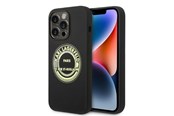 Handys - Cover & Cases - Karl Lagerfeld Silicone RSG case for iPhone 14 Pro - black - 3666339085827
