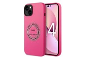 Handys - Cover & Cases - Karl Lagerfeld KLHCP14MSRSGRCF iPhone 14 Plus 6.7 "hardcase pink / pink Silicone RSG - 3666339085735