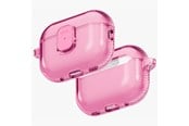 Handys - Cover & Cases - UNIQ Glase Pro Case for AirPods Pro 3 Lock Case - Clear Pink - 8886463696835