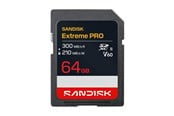 Speicherkarten - SANDISK Extreme PRO - flash memory card - 64 GB - SDXC UHS-II - SDSDXEM-064G-GN4IN