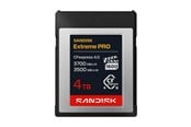 Speicherkarten - SANDISK Extreme PRO - flash memory card - 4 TB - CFexpress 4.0 Type B - SDCFEB-4T00-GN4NN