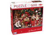 Puzzle - Tactic 500 pcs puzzle: Christmas presents and toys - 60859